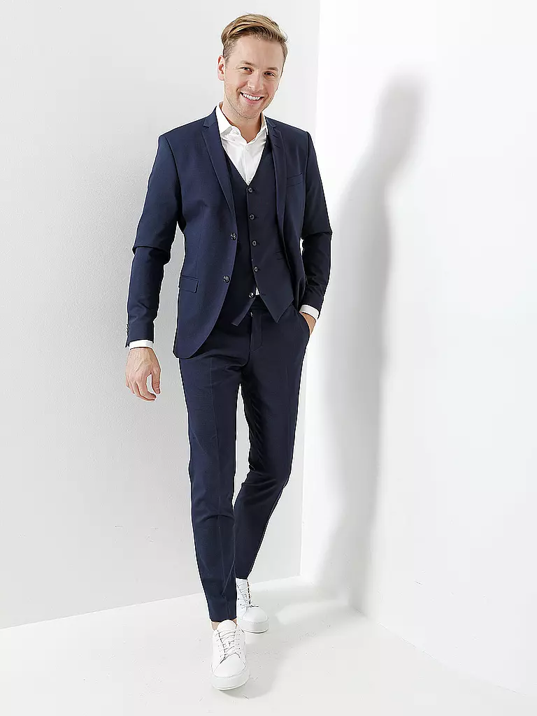 TIGER OF SWEDEN | Sakko Slim Fit "Jil" | blau