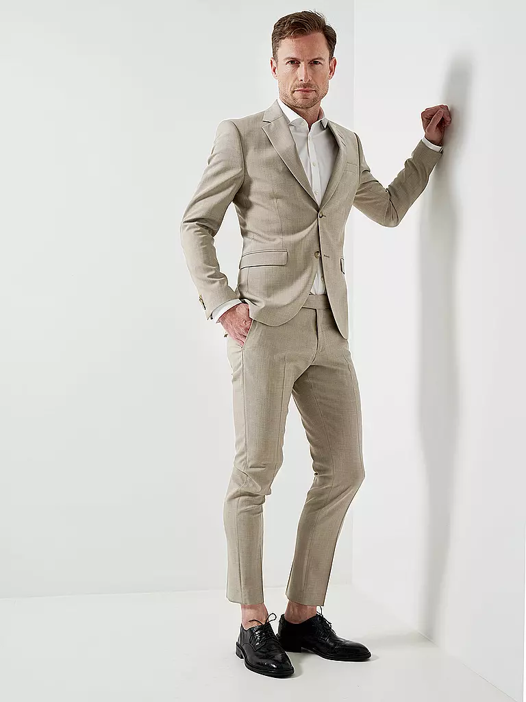 TIGER OF SWEDEN | Sakko Slim Fit Jamonte | beige