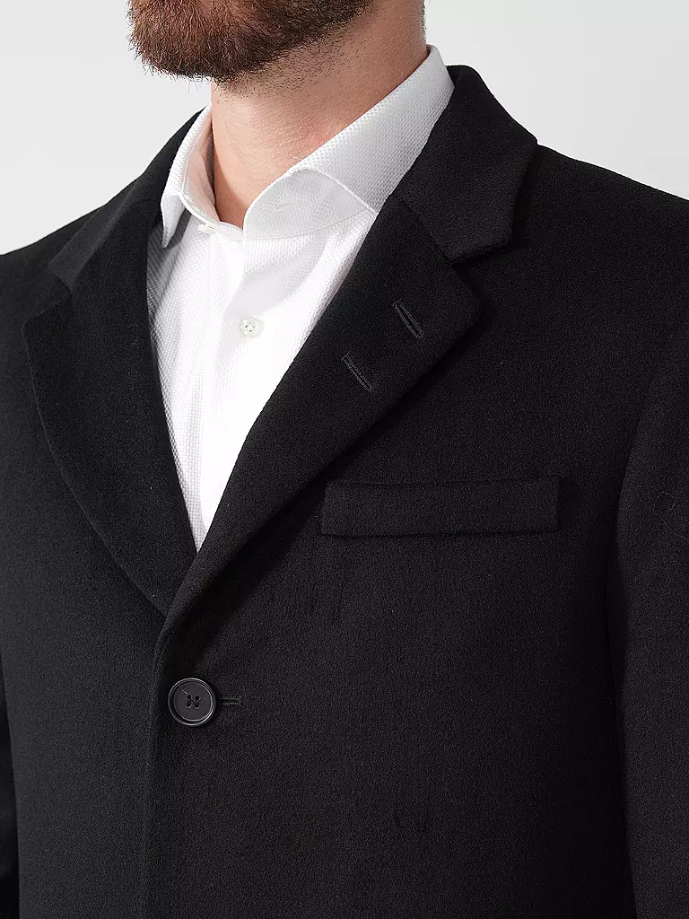 TIGER OF SWEDEN | Wollmantel FINNAN | schwarz