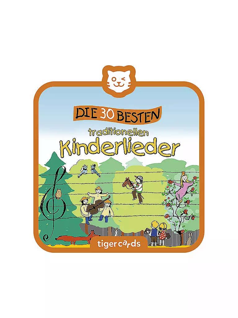 TIGERBOX | Tigercard - Die 30 besten traditionellen Kinderlieder 4171 | keine Farbe