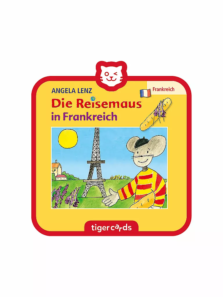 TIGERBOX | Tigercard - Die Reisemaus in Frankreich - Der Reiseführer für Kinder 4170 | keine Farbe