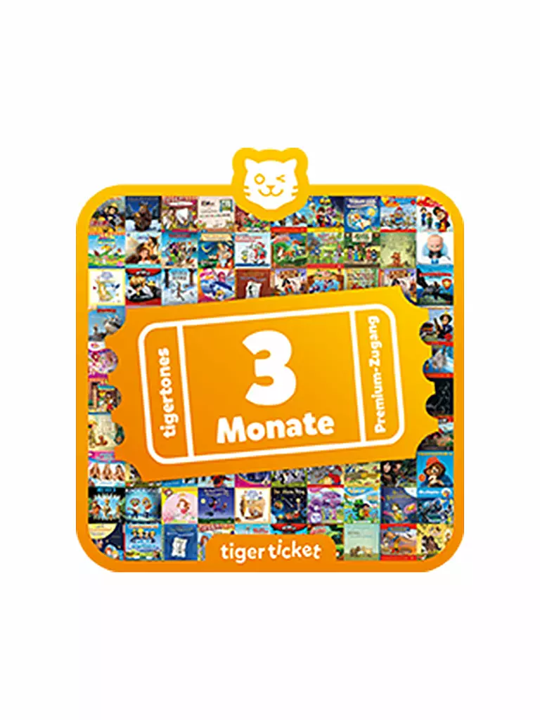 TIGERBOX | tigerticket – 3 Monate  tigertones Premium- Zugang (90 Tage)   | keine Farbe