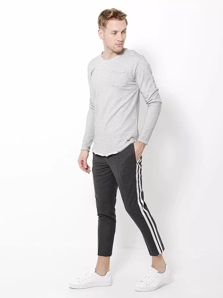 TIGHA | Langarmshirt | grau
