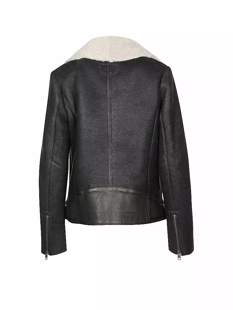 TIGHA | Lederjacke "Catlyn" | schwarz