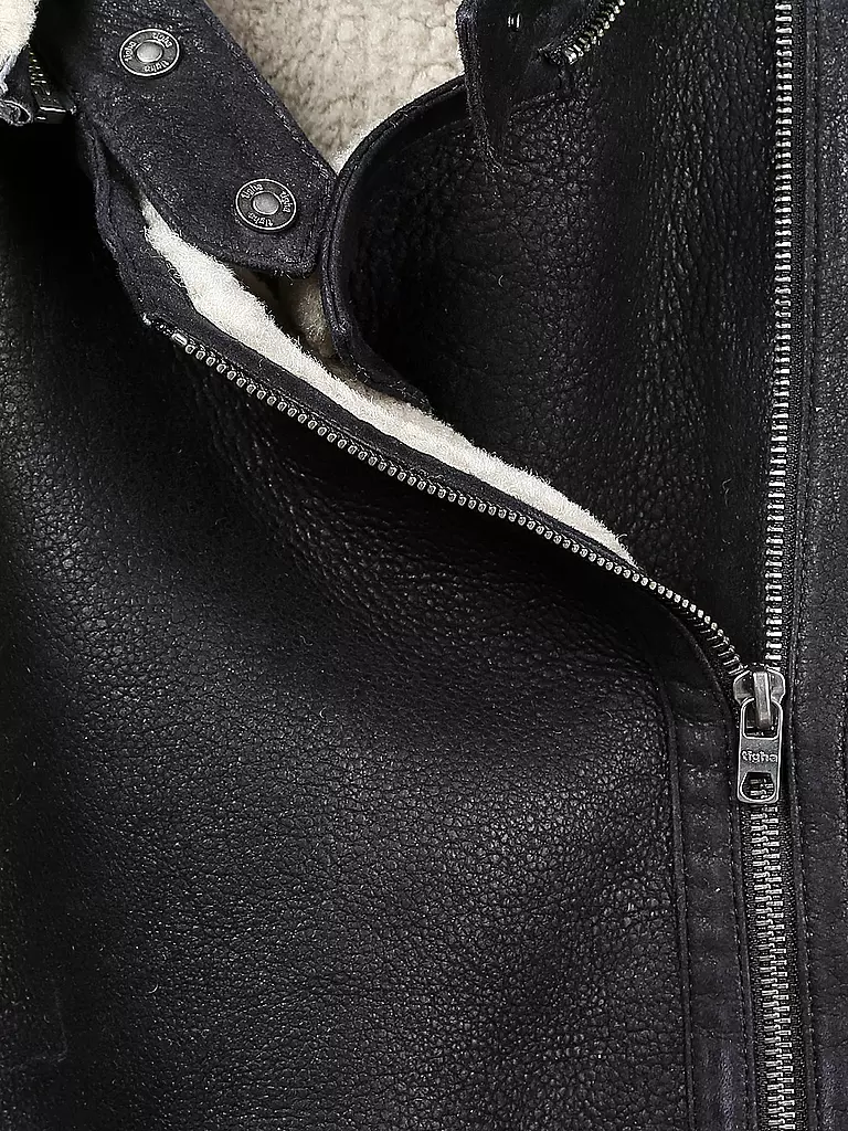 TIGHA | Lederjacke "Catlyn" | schwarz