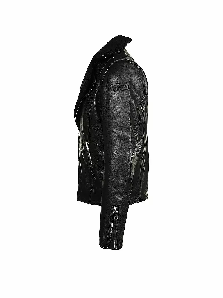 TIGHA | Lederjacke "Falco" | schwarz