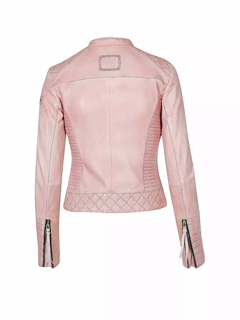 TIGHA | Lederjacke "Shuana" | rosa