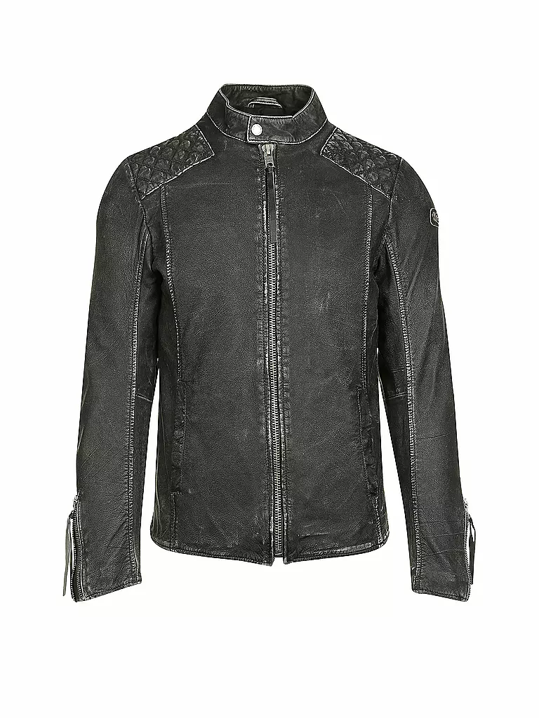 TIGHA | Lederjacke  | schwarz