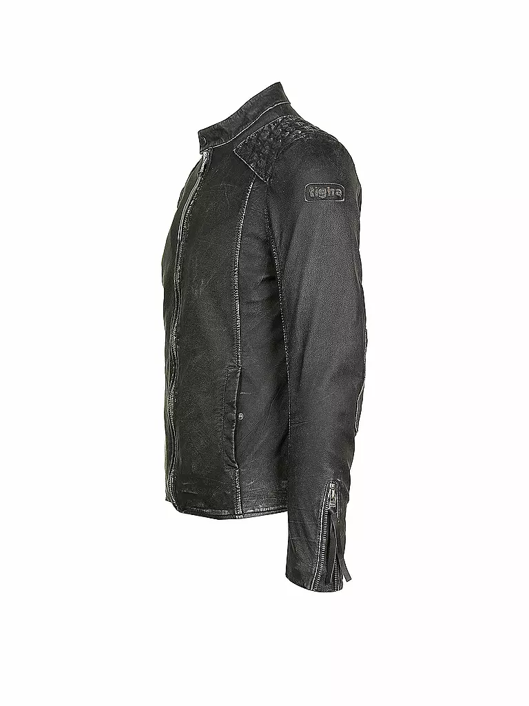 TIGHA | Lederjacke  | schwarz