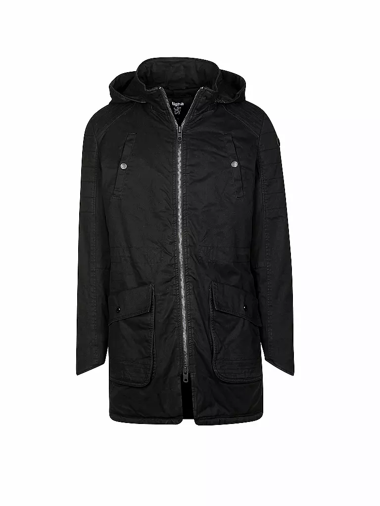 TIGHA | Parka "Graham" | schwarz
