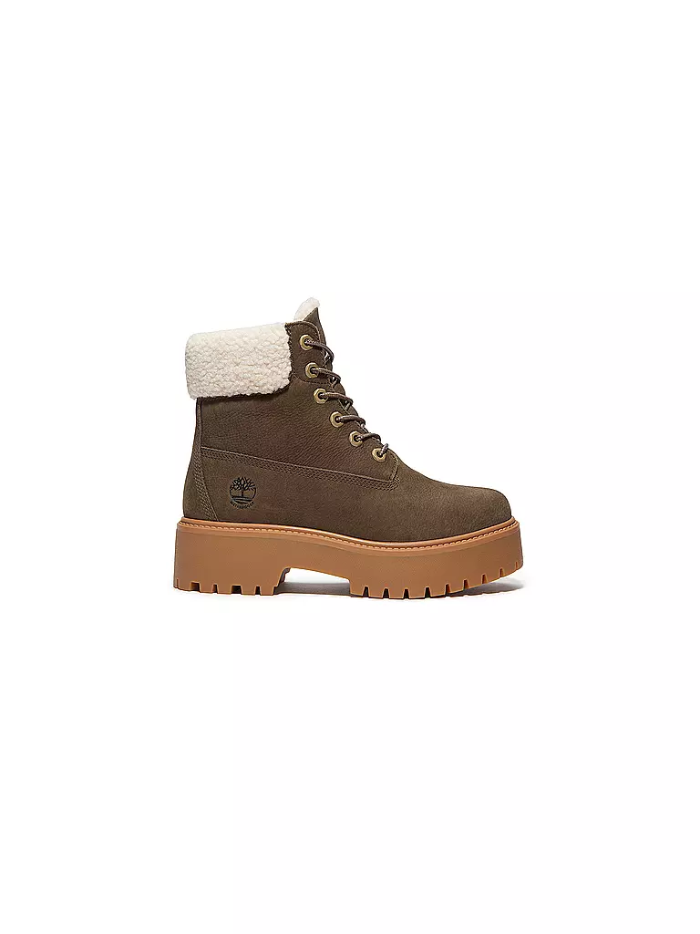 TIMBERLAND | Schnürboots STONE STREET MID WARM LINED WATERPROOF | braun