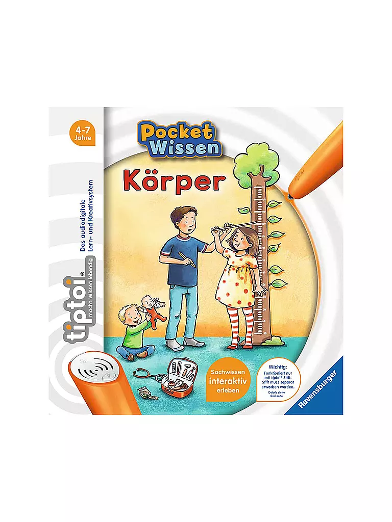 TIPTOI | Buch - tiptoi® Körper | transparent