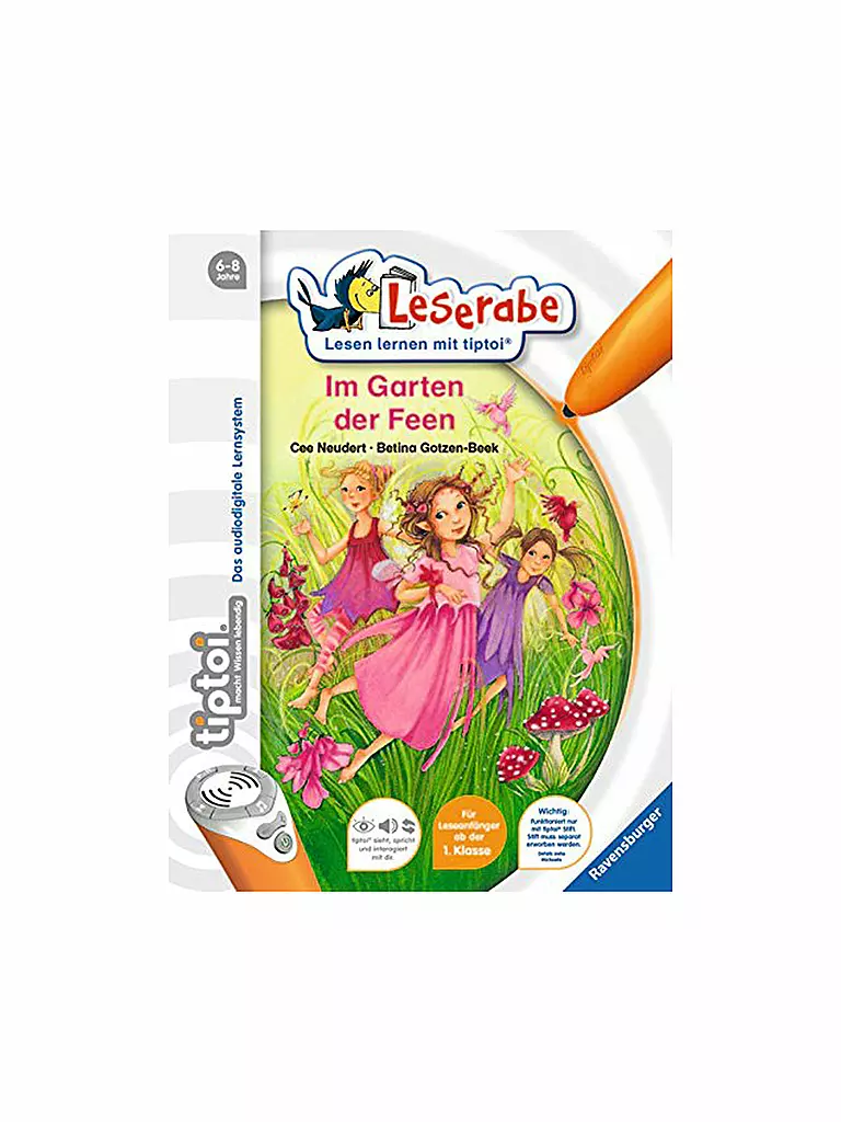 TIPTOI | Leserabe - Lesen lernen mit tiptoi® - Im Garten der Feen | transparent