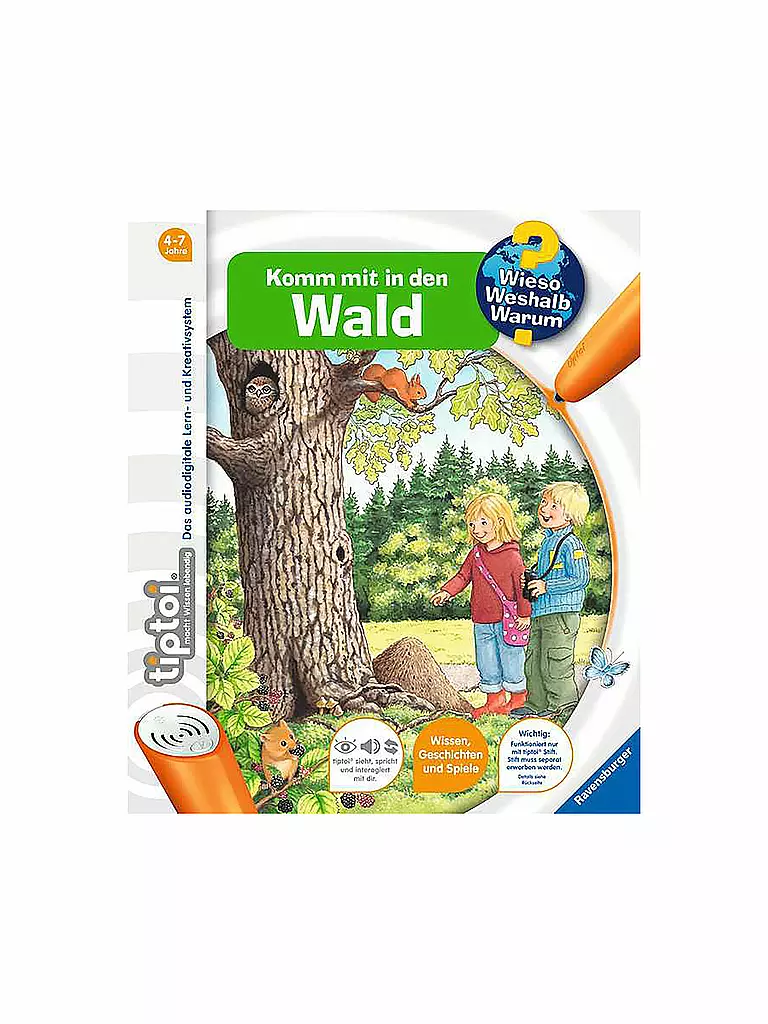 TIPTOI | tiptoi® Buch - Komm mit in den Wald | keine Farbe