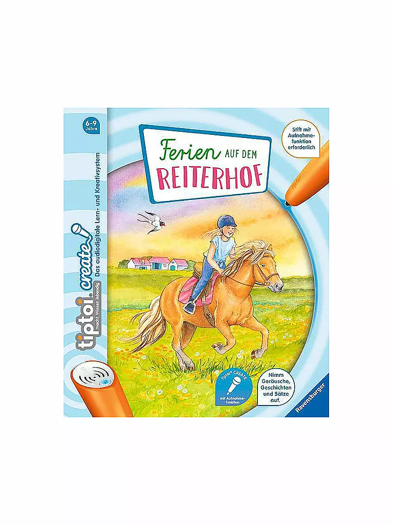 TIPTOI | tiptoi® CREATE Ferien auf dem Reiterhof | transparent