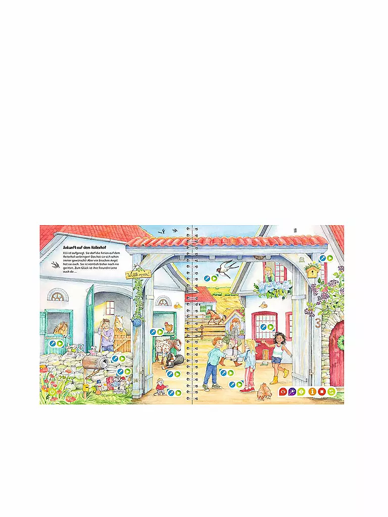 TIPTOI | tiptoi® CREATE Ferien auf dem Reiterhof | transparent