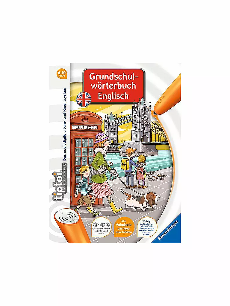 TIPTOI | tiptoi® Grundschulwörterbuch Englisch | keine Farbe