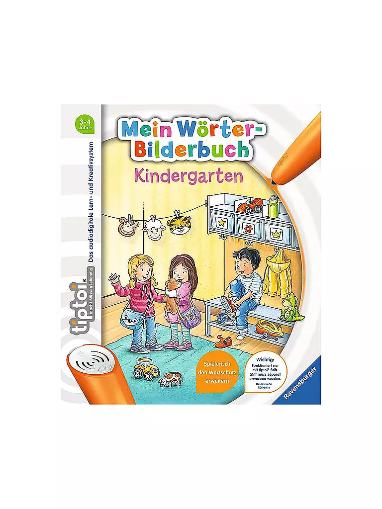 TIPTOI | tiptoi® Mein Wörter-Bilderbuch Kindergarten | keine Farbe