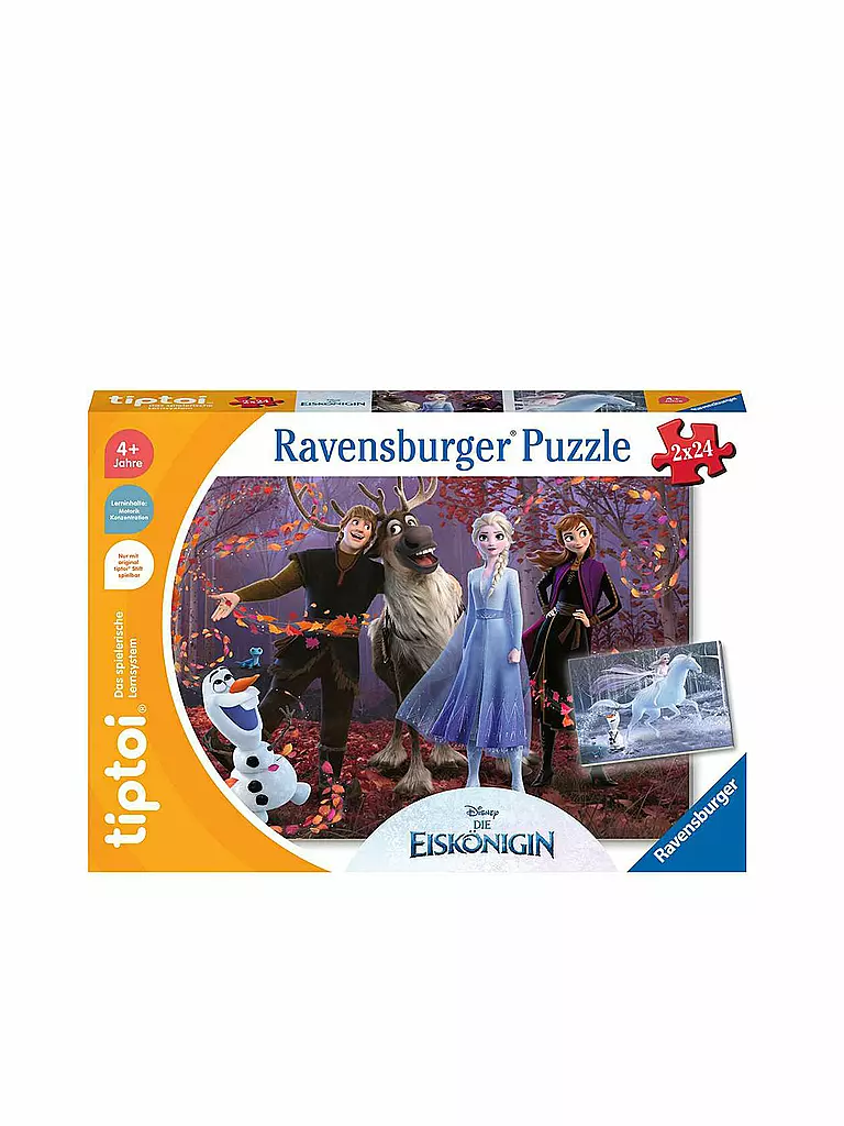 TIPTOI | tiptoi® Puzzle für kleine Entdecker: Disney Die Eiskönigin | keine Farbe