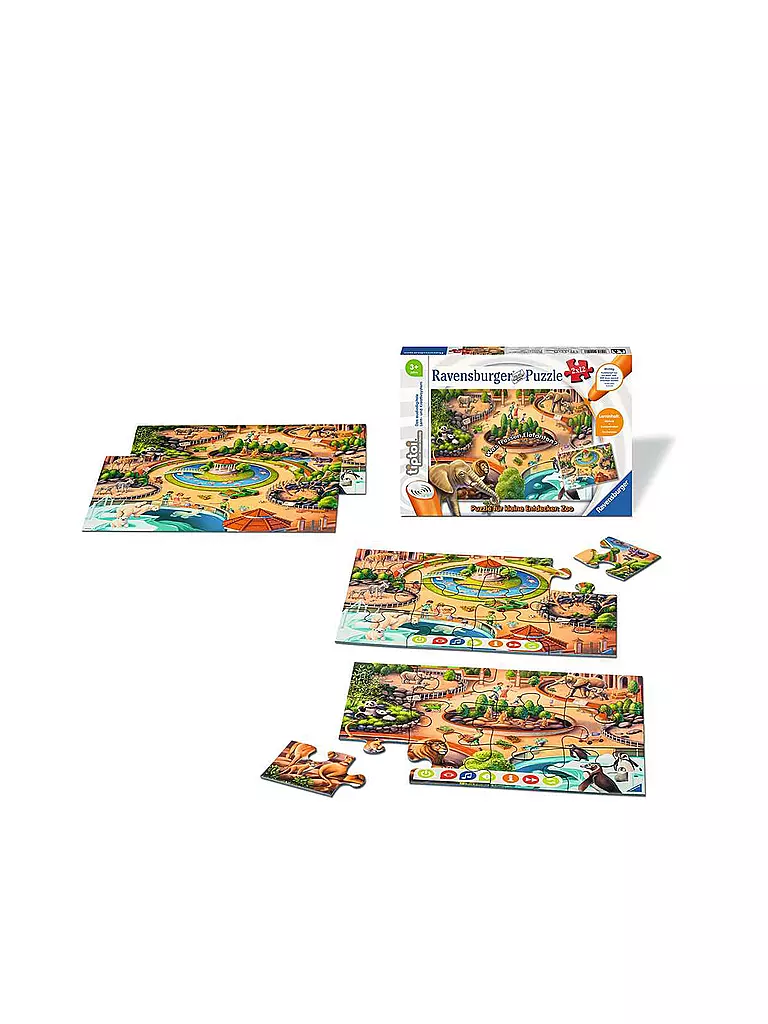 TIPTOI | tiptoi® Puzzle für kleine Entdecker - Zoo | keine Farbe