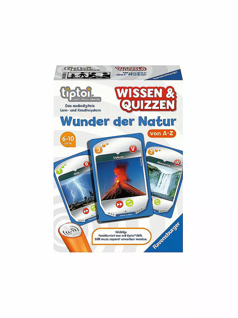 TIPTOI | tiptoi® Wissen & Quizzen - Wunder der Natur | keine Farbe