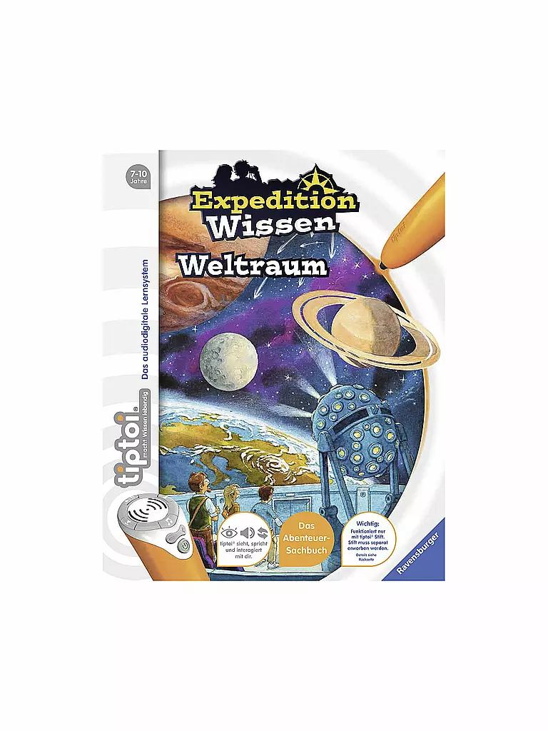 TIPTOI | Tiptoi - Expedition Wissen "Weltraum" | transparent