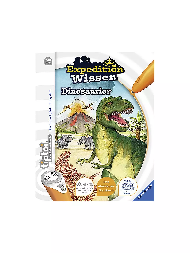 TIPTOI | Tiptoi - Expedition Wissen Dinosaurier | transparent