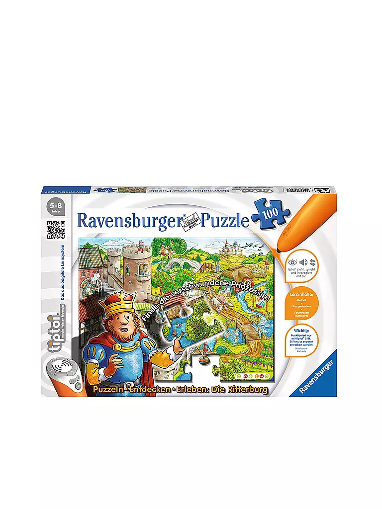 TIPTOI | Tiptoi - Puzzeln, Entdecken, Erleben - Die Ritterburg | transparent