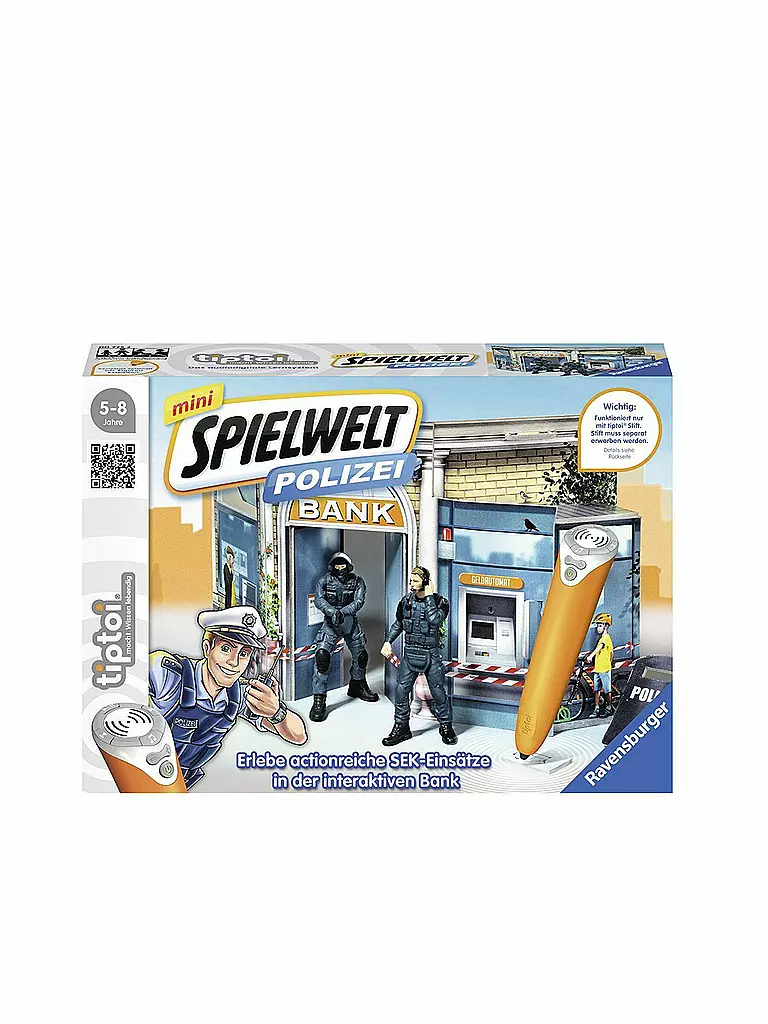 TIPTOI | Tiptoi - Spielwelt Polizei - SEK-Einsatz | transparent