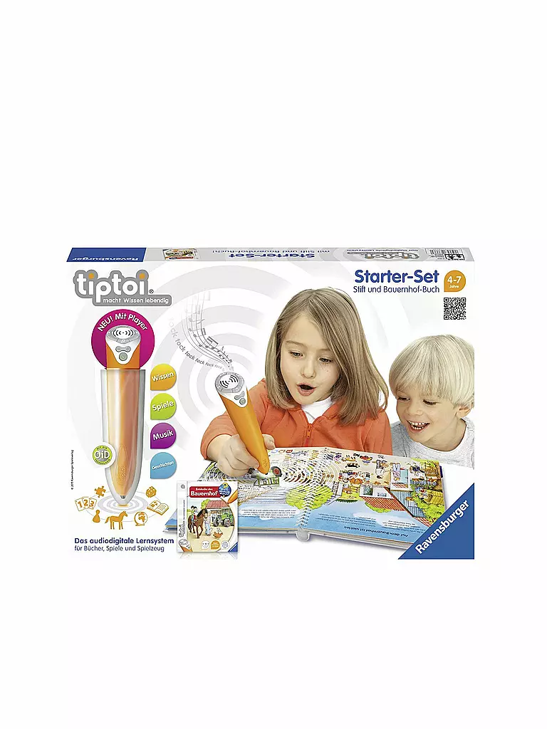 TIPTOI | Tiptoi - Starterset mit Stift "Bauernhof" | transparent
