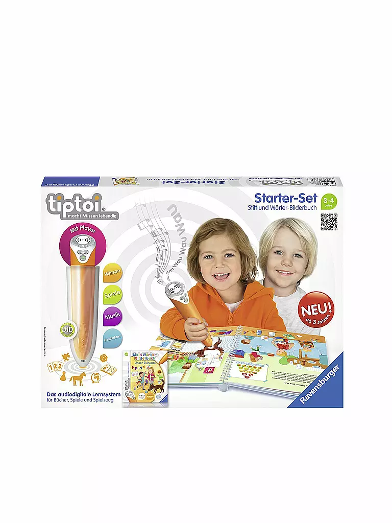 TIPTOI | Tiptoi -Starter-Set mit Stift und Wörter-Bilderbuch  | 