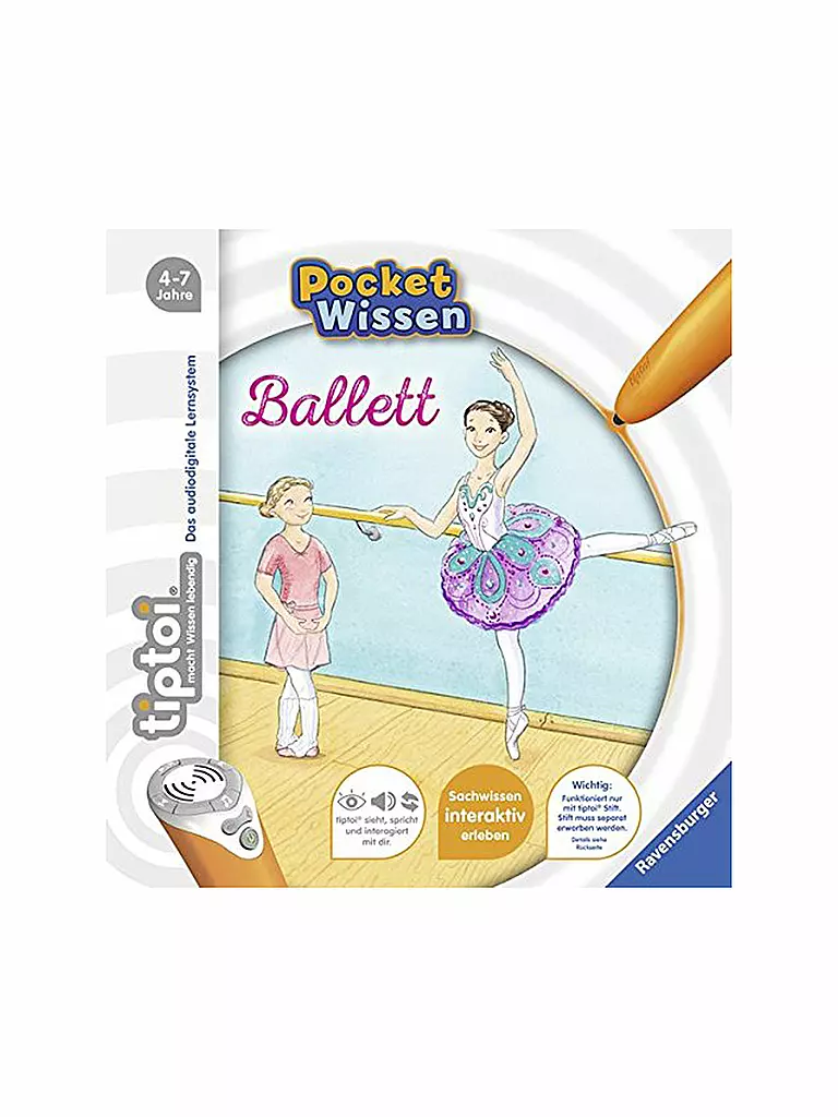 TIPTOI | Tiptoi Pocket - Wissen Ballett | transparent