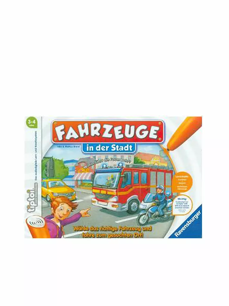 TIPTOI | Tiptoi Spiel - Fahrzeuge in der Stadt | keine Farbe