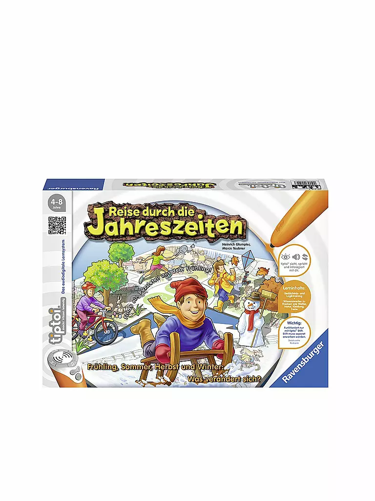 TIPTOI | Tiptoi Spiel - Reise durch die Jahreszeiten | transparent