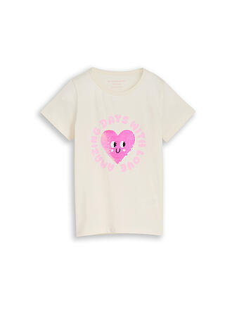 TOM TAILOR | Mädchen T-Shirt  REVERSIBLE SEQUIN