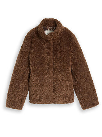 TOM TAILOR | Jacke in Felloptik