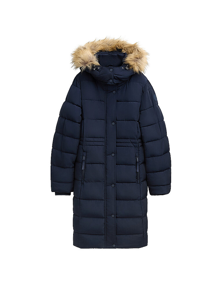 TOM TAILOR Steppmantel dunkelblau | M