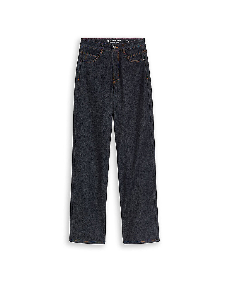 TOM TAILOR Jeans Wide Leg TTMADINA dunkelblau | Damen | Größe: 30/L32 | 1047855