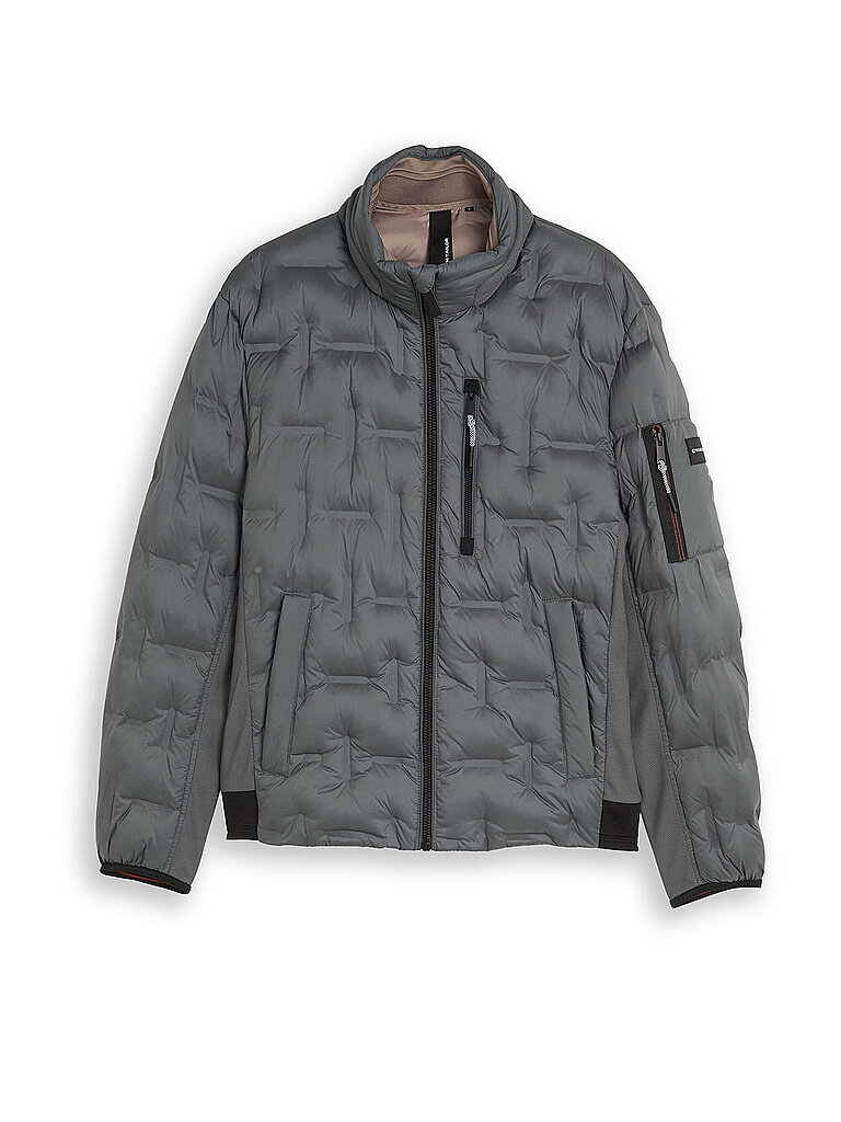 TOM TAILOR Fieldjacket grau | S