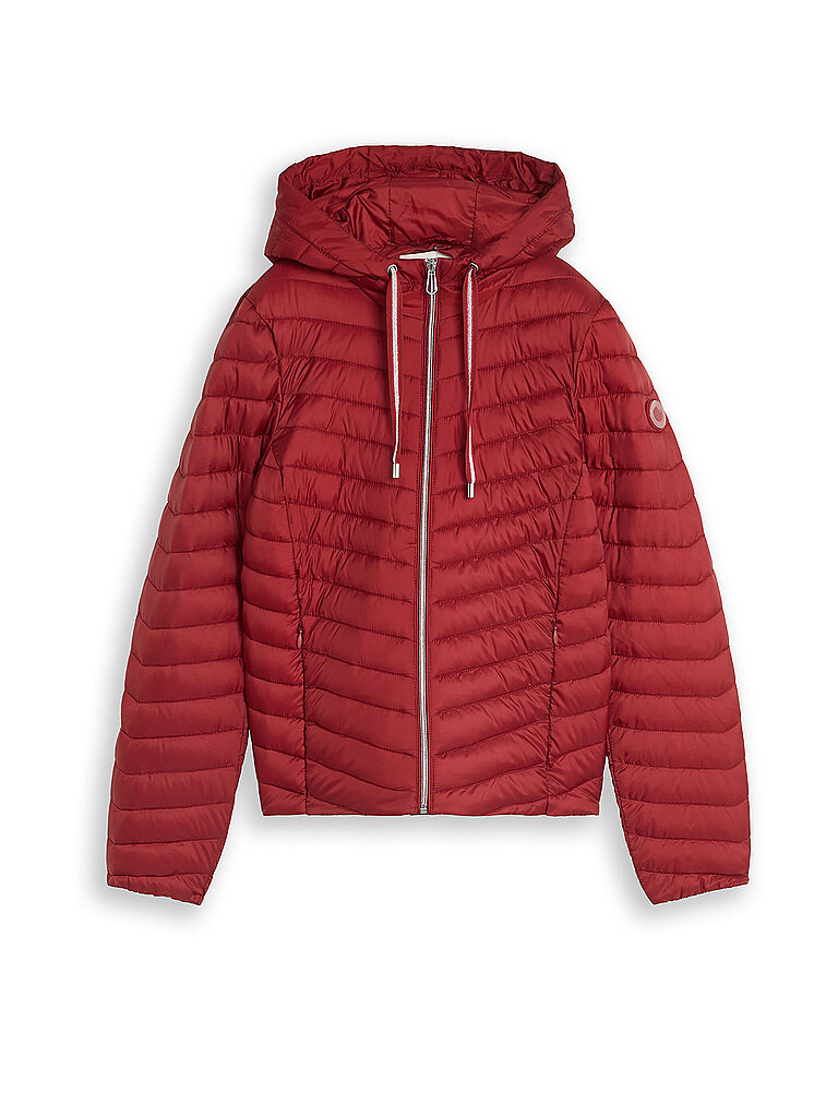 TOM TAILOR Leichtsteppjacke rot | M