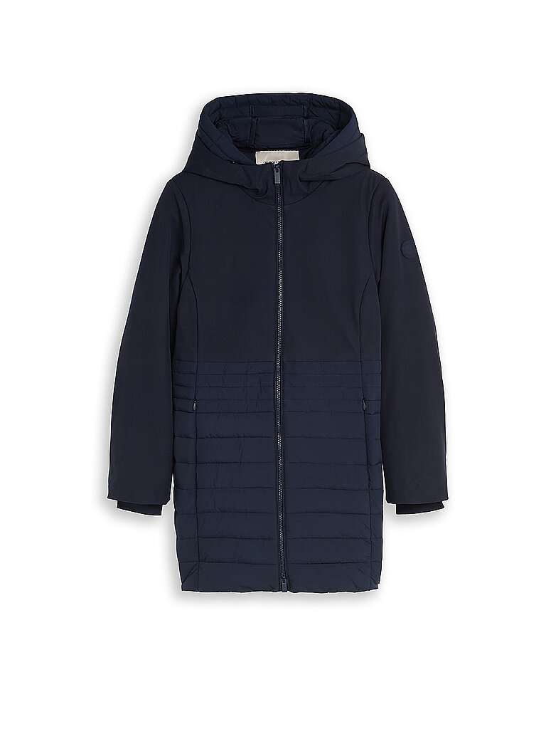 TOM TAILOR Leichtsteppjacke dunkelblau | S