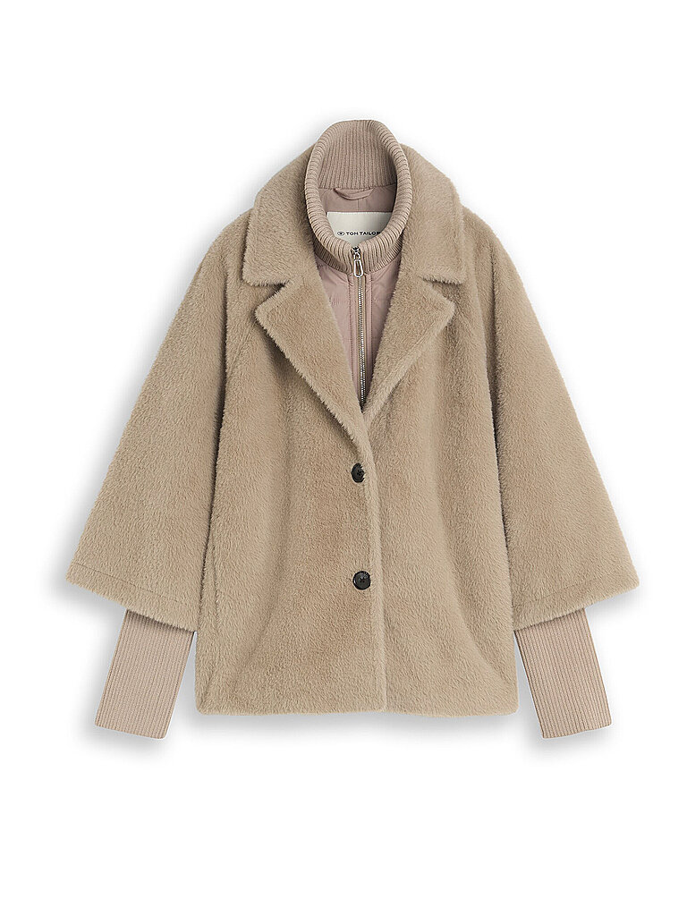 TOM TAILOR Cape - Poncho beige | L