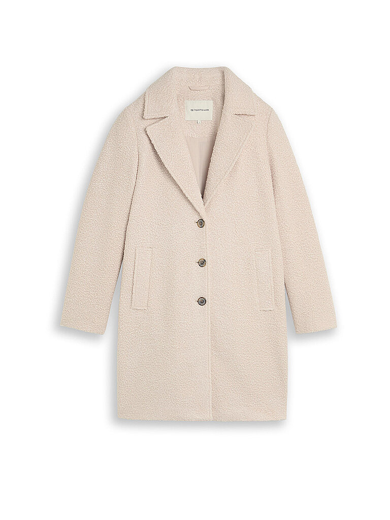 TOM TAILOR Mantel beige | XS