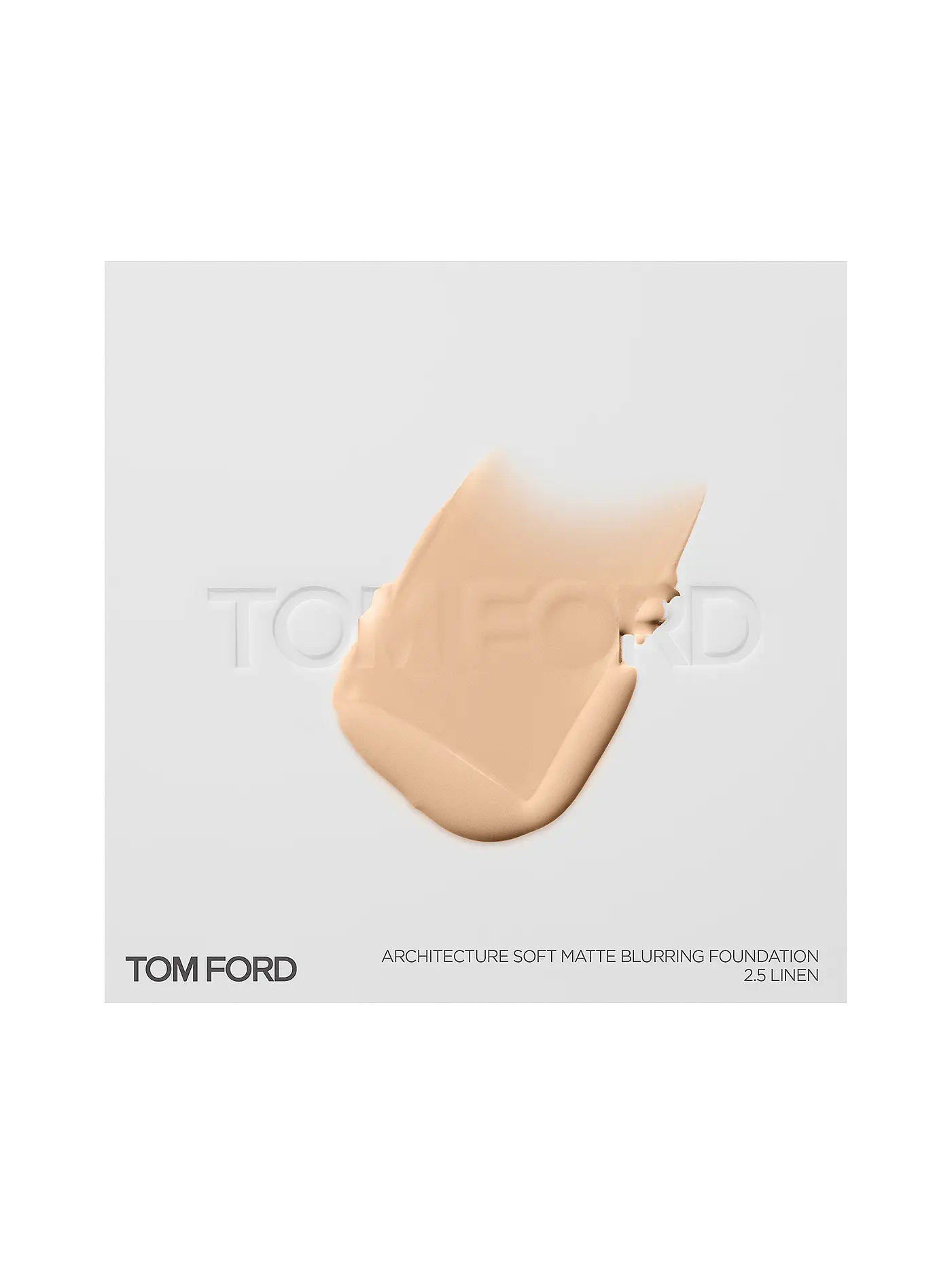 TOM FORD BEAUTY | Architecture Soft Matte Foundation  (2.5 Linen) | camel