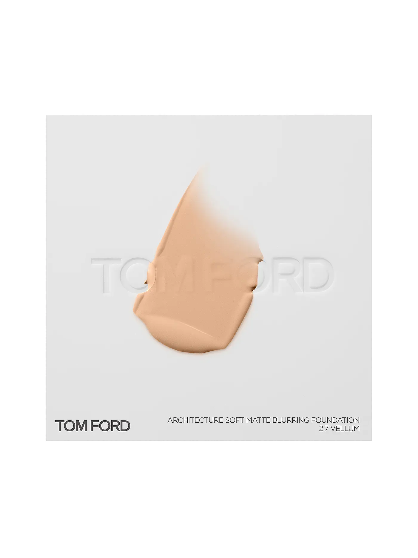 TOM FORD BEAUTY | Architecture Soft Matte Foundation  (2.7 Vellum) | camel