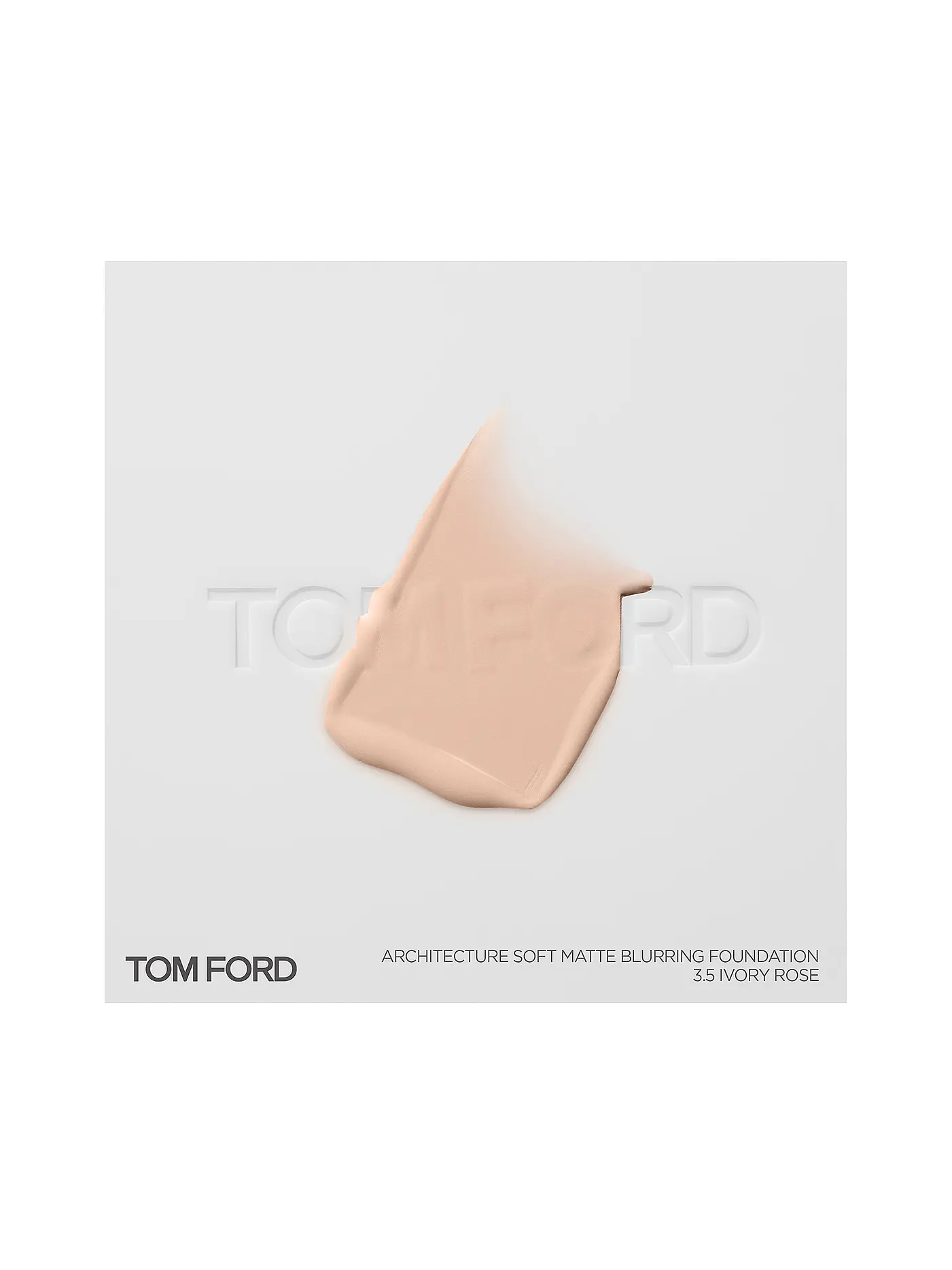 TOM FORD BEAUTY | Architecture Soft Matte Foundation  (3.5 Ivory Rose) | camel