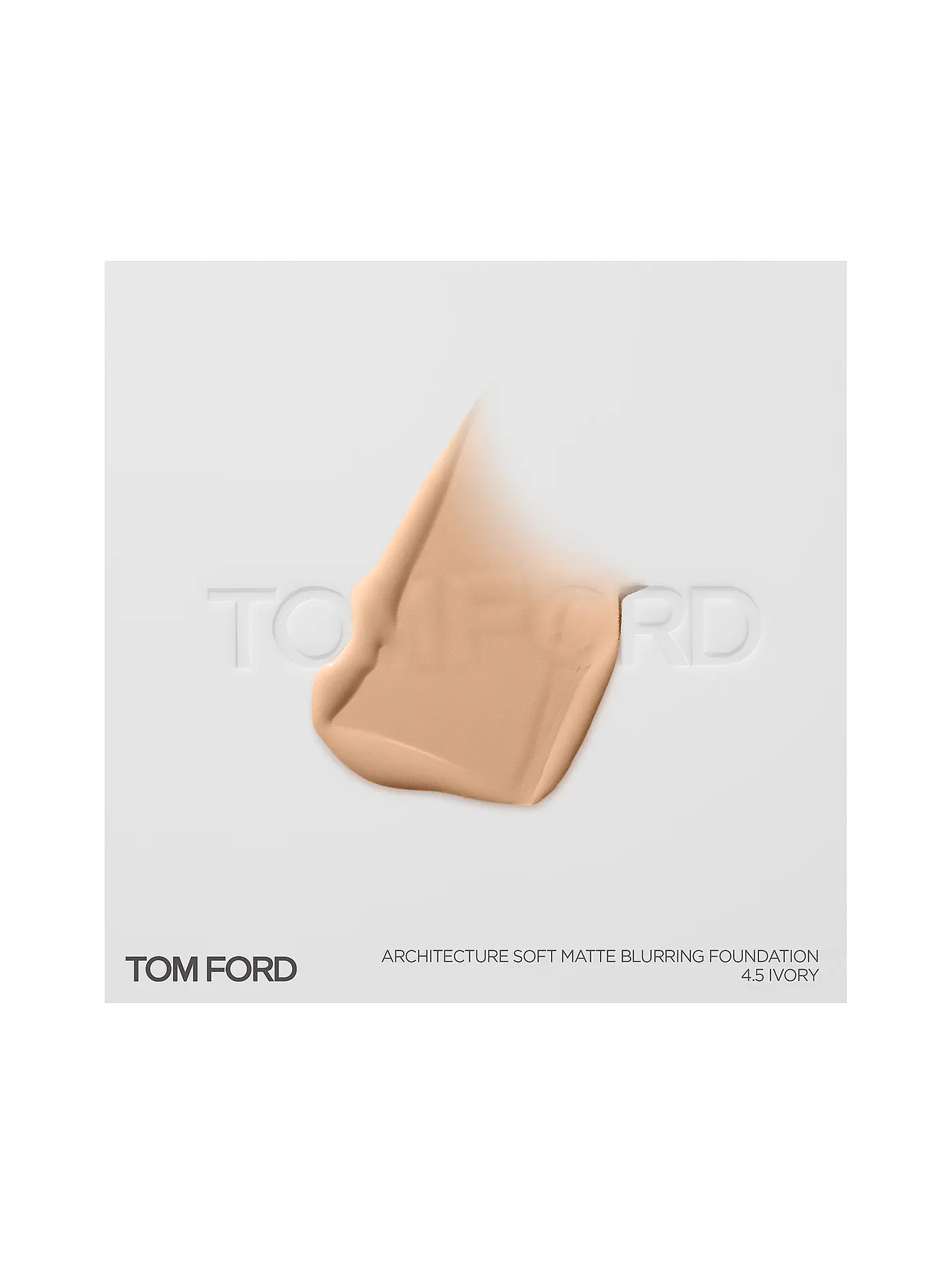 TOM FORD BEAUTY | Architecture Soft Matte Foundation  (4.5 Ivory) | camel
