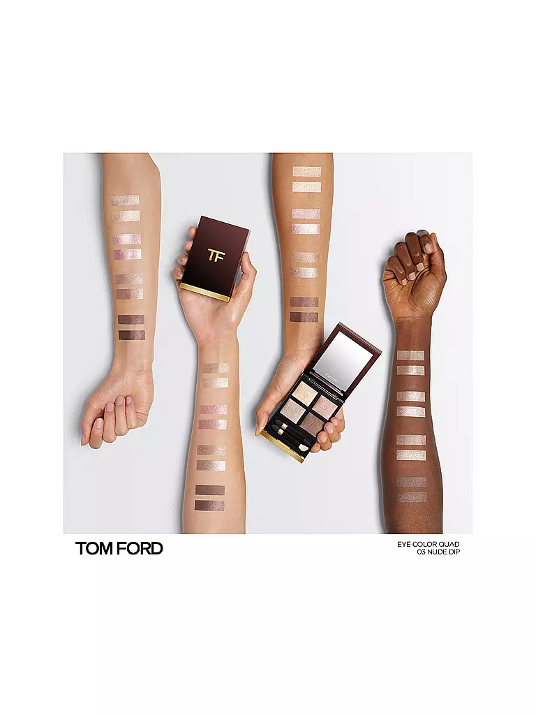 TOM FORD BEAUTY | Lidschatten - EYE COLOR QUAD (03 Nude Dip) | braun