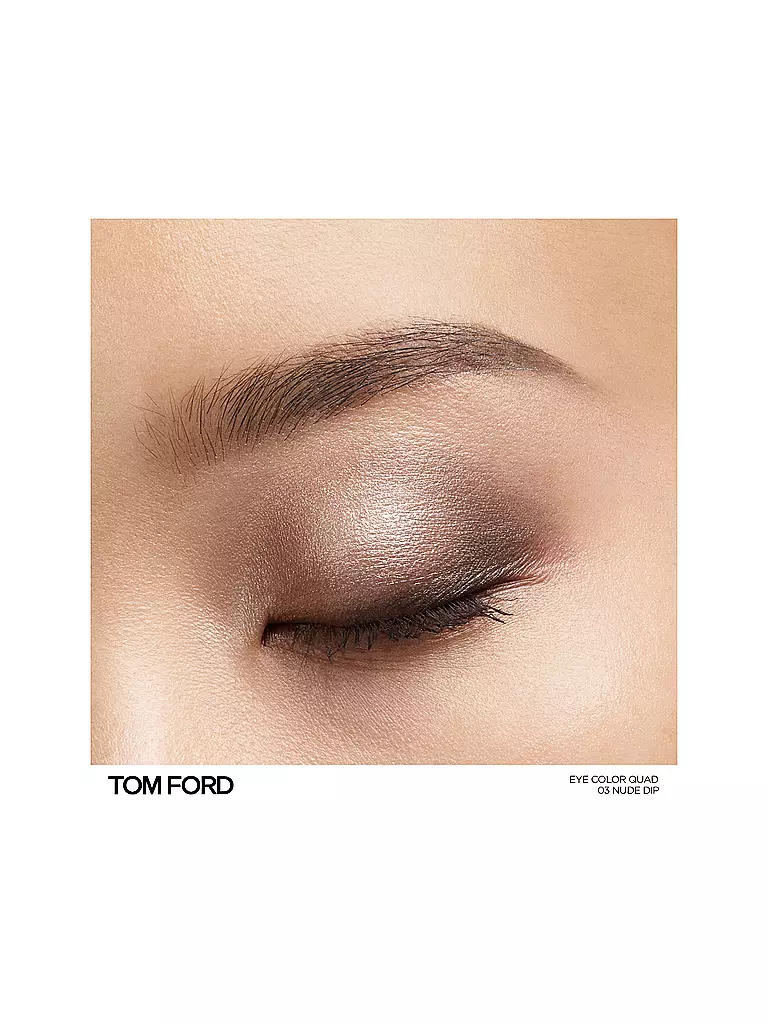 TOM FORD BEAUTY | Lidschatten - EYE COLOR QUAD (03 Nude Dip) | braun