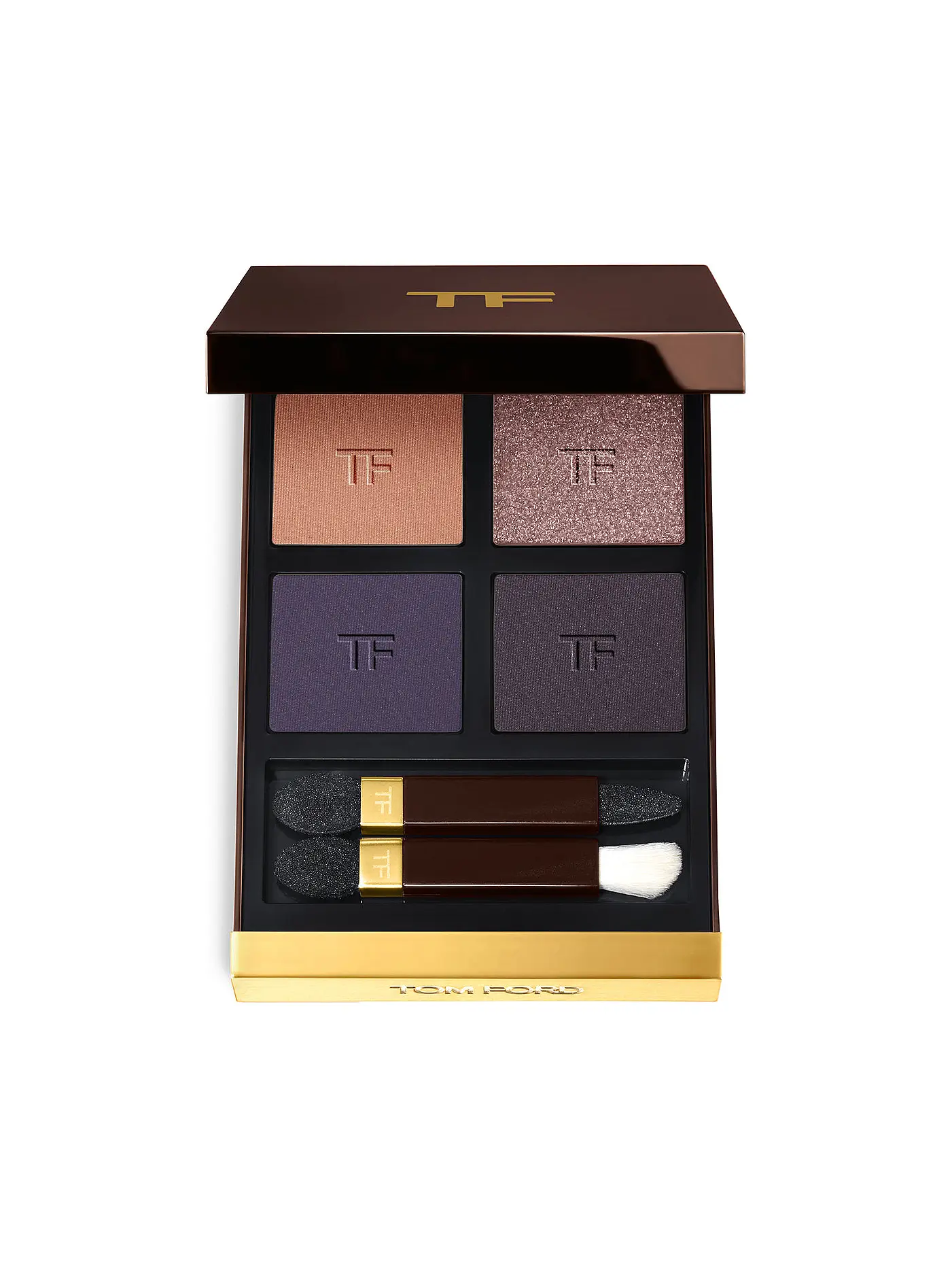 TOM FORD BEAUTY | Lidschatten - Eye Color Quad (46 Ember Bronze) | grau
